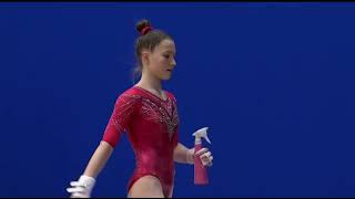 🥇Vladislava Urazova  Uneven Bars Final  Russian Cup 2021 [upl. by Annwahs]