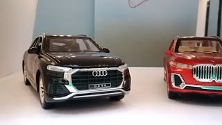 Audi and BMW showroom showcase  Diecast cars carnival 2024  Limited edition 124 model cars [upl. by Llebpmac]