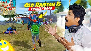 Old Raistar is Finally Back in Br Ranked Match Gameplay  Free Fire Max [upl. by Arzed]