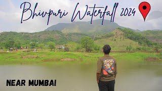 BHIVPURI Waterfall 🌊  Nearest Waterfall From Mumbai  First trekking Vlog 2024 ⛰️  Part 2 [upl. by Latona456]