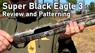 Benelli Super Black Eagle 3 Review and How to Pattern a Shotgun [upl. by Brockwell]