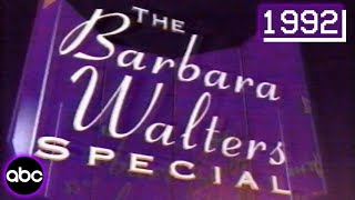 The Barbara Walters Special  1992 ABC 64th Academy Awards PreShow Full with Commercials [upl. by Leviralc]