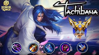 UKYO TACHIBANA CLASH LANE NO DEATH amp QUADRA KILL GAMEPLAY  HONOR OF KINGS  PT 53 [upl. by Eiznekcm300]