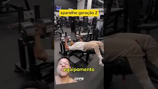 VOCÊ USARIA ESTE ESTRANHO APARELHO musculação musculacao dieta [upl. by Enyawud]