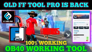 FF TOOLS PRO चलने लगा OB40 MAIN😍  FF TOOLS PRO NEW UPDATE 2023  HOW TO DOWNLOAD FF TOOLS [upl. by Aliuqet]