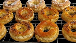 Cele mai bune eclere rotunde cu crema caramel usor rapid sí delicios  Reteta pas cu pas aici 👇 [upl. by Agbogla]