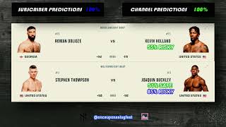 Risky amp Safe UFC 307 Predictions ufc307 ufc307predictions ufc307picks [upl. by Phipps905]