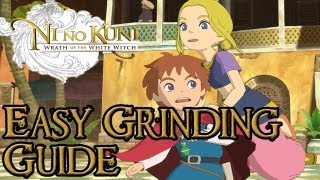 Ni No Kuni  Best Level Grinding Spot For MidGame [upl. by Meghann]