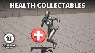 How to Pickup Health Collectables in Unreal Engine 5 [upl. by Adnawal]