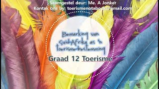 GR 12 TOERISME BEMARKING [upl. by Sucramaj258]