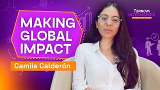 Conociendo a Camila Calderón innovación y liderazgo desde la mirada joven [upl. by Ninaj245]