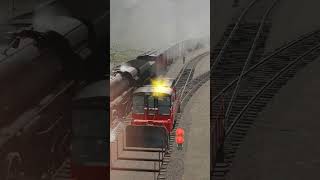 Steam Engine Crossing train ytshorts trainsim [upl. by Price]