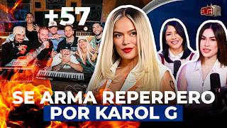 KAROL G 57 ENFRENTA A BÁRBARA PLAZA Y LA CONDESA Y SE ARMA REPERPERO [upl. by Slade]