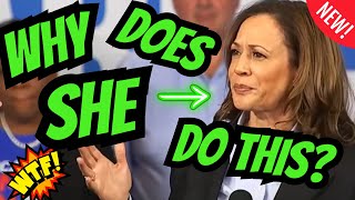 Kamala Harris Speech Today At Rally In Detroit Was PITIFUL funny [upl. by Sonafets]