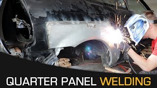 Honda Civic Facelift  Proof You Can Flux Core Weld Car Body Panels [upl. by Ahsaenat]