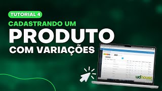 42  Cadastro de produto com variações [upl. by Fulcher]