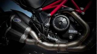 Loud Ducati Diavel Termignoni full system [upl. by Inal416]