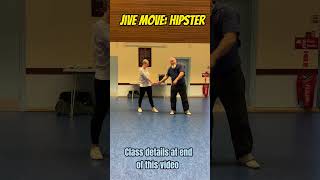 Cool new jive move Hipster jivelessons dance rocknroll dancer rockabilly dancetutorial jive [upl. by Stenger]