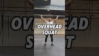 Try this  Overhead squat unlocked 💪🏼 [upl. by Lirbij]