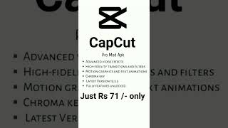 CAPCUT PRO  Mod APK PREMIUM v1250 Premium Unlocked [upl. by Anoj]