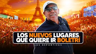 Boletrí le exige a boli ir a Paris y narra lo vivido en Indiana  Las Deportivas [upl. by Acyssej]