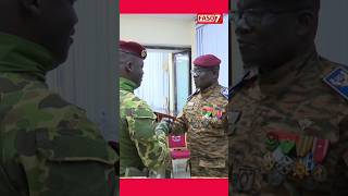 Burkina Faso  Le chef détat major général des armées porté au grade de Général de Brigade [upl. by Aleahpar889]