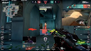 T1 Sayaplayer ACE against Team Liquid  AfreecaTV Valorant League 2023 [upl. by Mayor498]