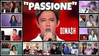 quotPASSIONEquot BY DIMASH REACTION COMPILATION [upl. by Ermanno]