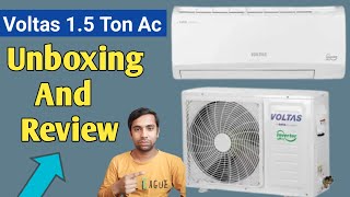 Voltas 15 Ton 3 Star Split Inverter AC  White 183V Vectra Pride4503445 Copper Condenser [upl. by Aleakam]