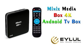 Minix Media Box 4K Android Tv Box [upl. by Ysdnil]