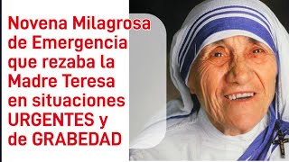 Novena de Emergencia de Santa Teresa de Calcuta [upl. by Aveer]