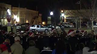 2017 Pontotoc Marching Band Christmas Parade 2 [upl. by Amikehs]