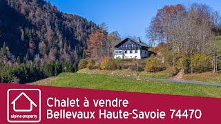 Chalet à vendre Bellevaux HauteSavoie 74470 [upl. by Jeff825]