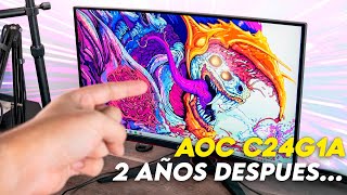 COMPRÉ EL MONITOR GAMER MÁS VENDIDO y lo usé por 2 años… [upl. by Burnie]