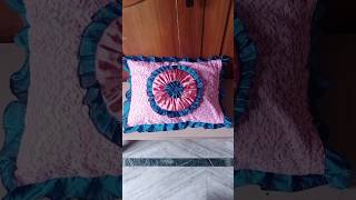 Designer cushion cover making at home  Simple and easy Designer cushion cover making [upl. by Oitaroh]