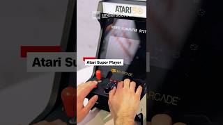 CES 2024 This Atari arcade machine brings tons of classic games to your desk [upl. by Akemed]