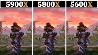 Ryzen 5600X vs 5800X vs 5900X  4K Ultrawide 1440P 1080P [upl. by Imuyam452]