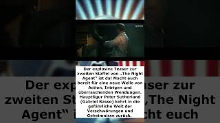 Der explosive Teaser zur zweiten Staffel von „The Night Agent“ ist da [upl. by Hazem]