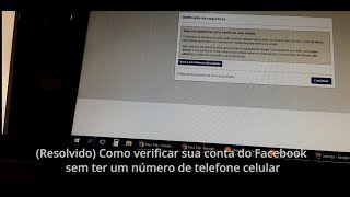 Resolvido Como verificar sua conta do Facebook sem ter um número de telefone celular  100 2018 [upl. by Nywg]