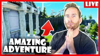 AMAZING Greek Adventure Map in Fortnite [upl. by Kelleher]