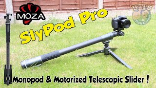 Moza SlyPod Pro  The Monopod with Motorized Slider Action  FULL REVIEW [upl. by Alwyn908]