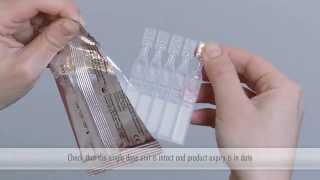 How to use unit dose eye drops [upl. by Ivanna]