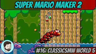 Super Mario Maker 2 Switch  Part 16 ClassicSMW World 5 [upl. by Epoh]