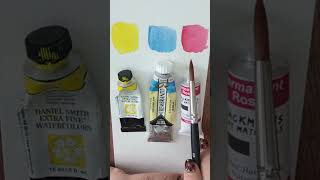 EASY Watercolor Recipe for Cream Beige Off White [upl. by Fraase679]