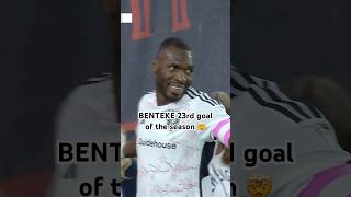 Christian Benteke extends his Golden Boot lead with another dcunited goal 👏 [upl. by Minton]