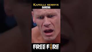 Kapella Charector Remove New Update 😱 freefire shorts [upl. by Lilith821]