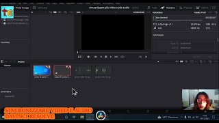 COME SINCRONIZZARE PIÙ VIDEO E AUDIO CON DAVINCI RESOLVE [upl. by Stranger160]