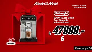 Yeni yıl hediyelerinin Tam Zamanı  Delonghi Eletta Tam Otomatik Kahve Makinesi 47999 TL [upl. by Nageam]