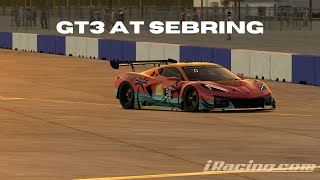 iRacing Mustang GT3 Sebring [upl. by Cataldo]