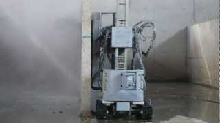 Hydrodemolition  concrete wall C4555AVI [upl. by Kushner]